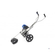 HBM Mobile 52 cc Brushcutter / Grass Trimmer / Edge Trimmer with 2-Stroke Petrol Engine and Wheels