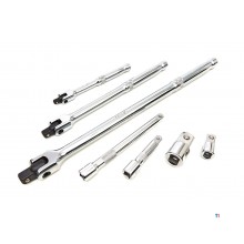 HBM 7 Piece Wringer Set with Tilting Heads, Extension Pieces and Adapters