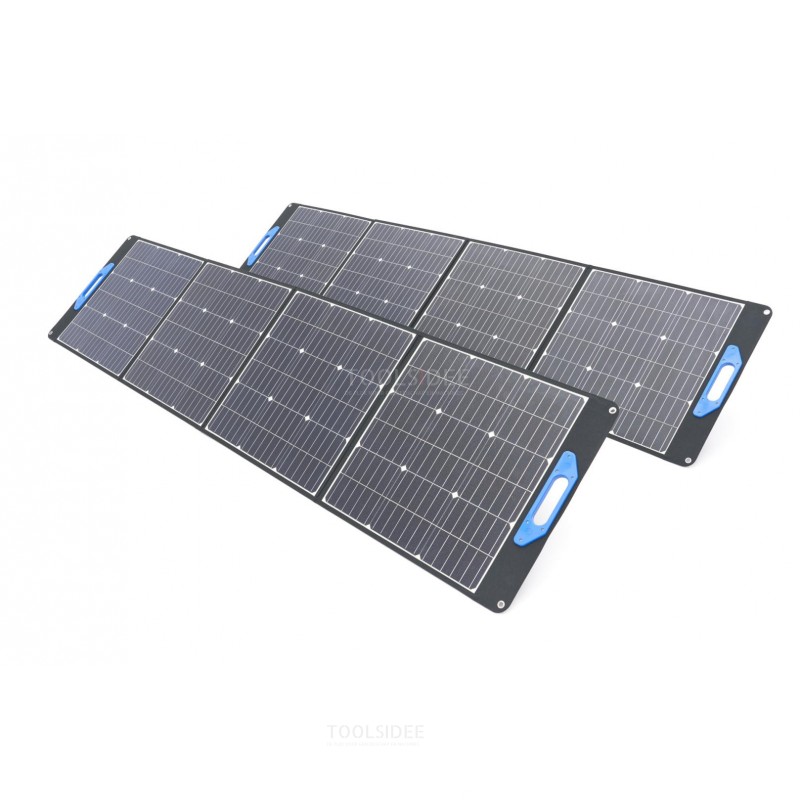 HBM Professional sammenleggbart solcellepanel 400 watt
