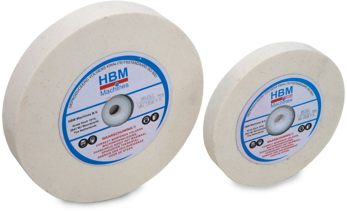 HBM Slijpstenen voor HSS - WIT