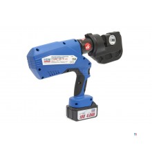 HBM professionelt hydraulisk elektrisk krympeværktøj 16-400mm2 - 120KN - 18V- 4,0Ah