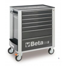 Beta 7 vetolaatikkotyökaluvaunu, harmaa 309 osat 2400S G7/EM