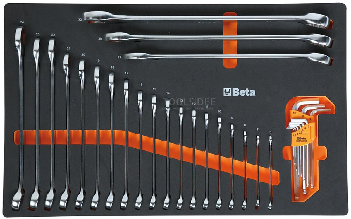 Beta 7 Lasteverktøyvogn Grå 309 stykker 2400S G7/EM Beta 7 Lasteverktøyvogn Grå 309 stykker 2400S G7/EM