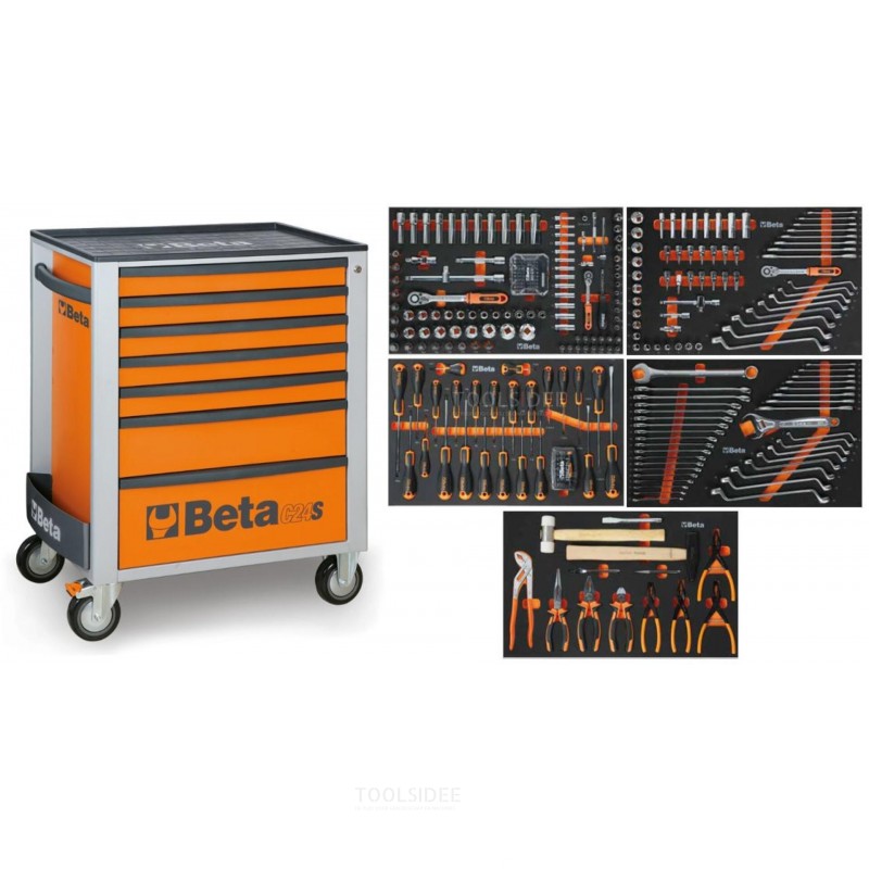 Beta 7 Loading Tool Trolley Orange 309 Piece 2400S O7/EM