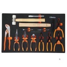 Beta 7 lasteverktøyvogn oransje 309 stykker 2400S O7/EM