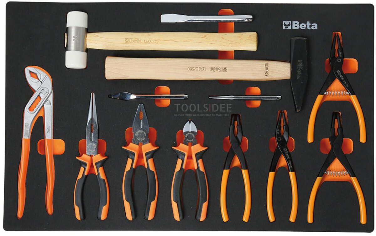 Beta 7 lasteverktøyvogn oransje 309 stykker 2400S O7/EM