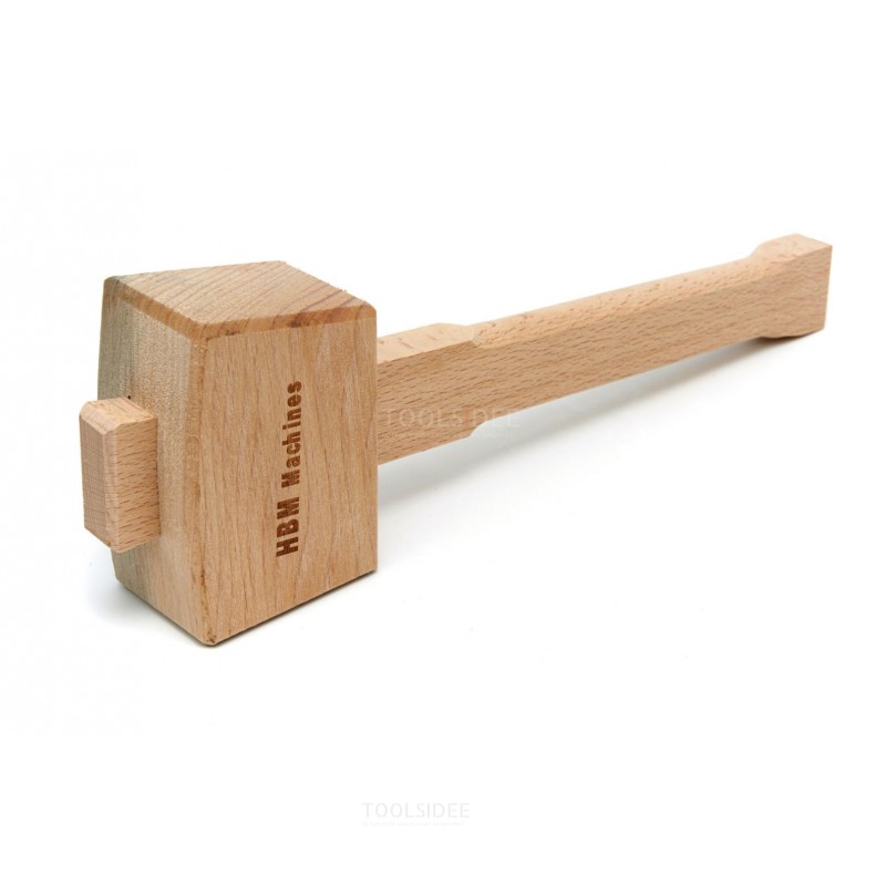 HBM 7 Piece Gouge Set, Chisel Set Including Wooden Hammer 215 mm