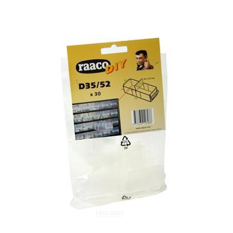  Raaco Dividers DIY - alusta 150-00 (30 kpl)