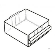 Raaco Byrå Låda typ 150-04 transparent