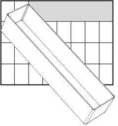 Raaco Inset box 55 A8-3, loose