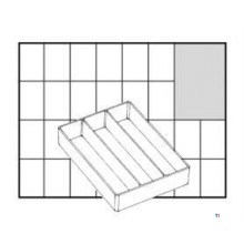 Raaco Inset box 55 A73, loose