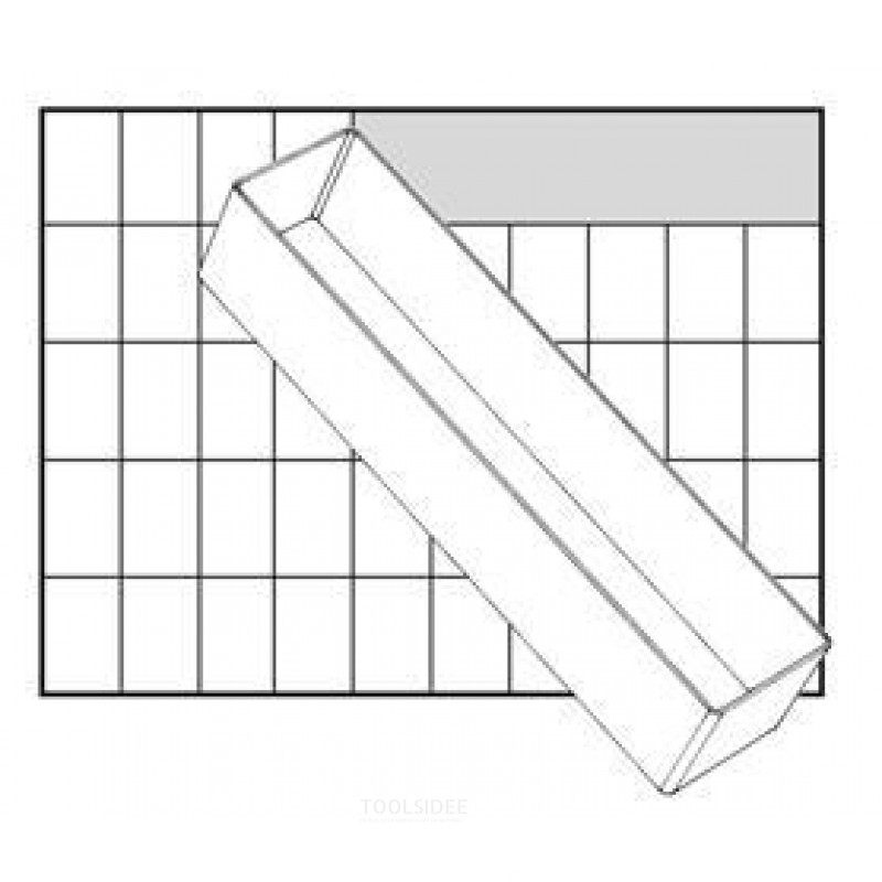 Raaco Inset box 80 BA8-3, loose