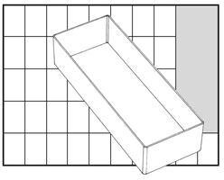 Raaco Inset box 80 BA7-2, loose