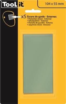 GYS 5 glas 104x55, indvendig til Master 11