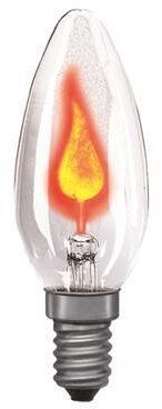 Paulmann Flaker candle 3W E14 97mm 35mm clear