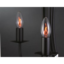 Paulmann Flaker candle 3W E14 97mm 35mm clear