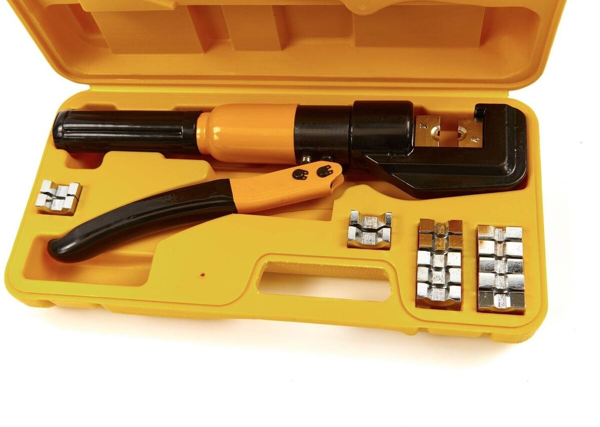 HBM 6 Ton Hydraulisk Krimpverktøy 4 - 70 mm2 HBM 6 Ton Hydraulisk Krimpverktøy 4 - 70 mm2