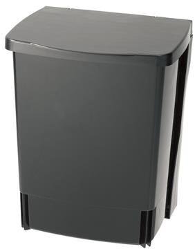 Brabantia Collecteur de déchets 10L Plastique noir