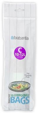 Brabantia Müllbeutel Kompostierbar C 10-12L gr 10St