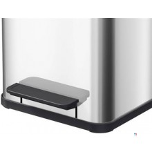 Hailo Trash Can Oko Duo Plus M Stainless Steel 2X9L