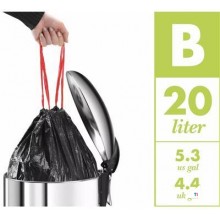 Hailo Trash Can Oko Duo Plus M Stainless Steel 2X9L