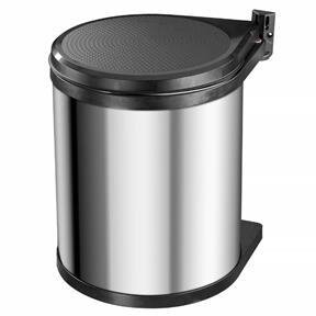 Hailo Trash Can Compact Box M Stainless Steel