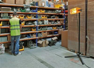 Master Elektrisk Infrarød Varme Hall1500 2KW