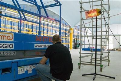 Master Elektrisk Infrarød Varme Hall1500 2KW