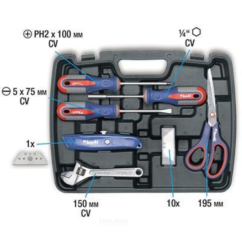KWB Tool case, 40-piece