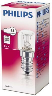 Philips Oven lamp Clear 15W E14, dimmable