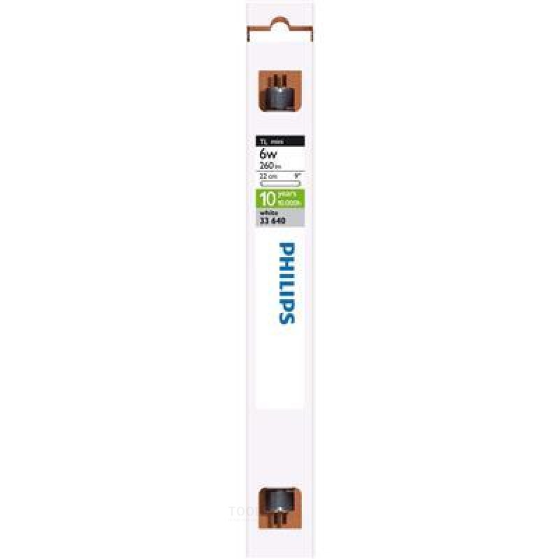 Tube fluorescent Philips Mini 6W/33-640 G5 KW, blister