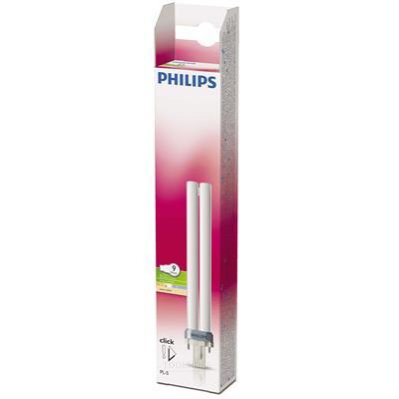 Philips Lampe à économie d'énergie PL-S Pro 9W/827/2P