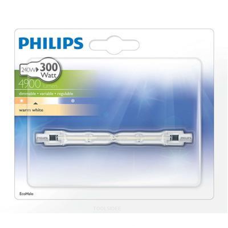 Philips Halogen tube 240W (300W) R7s WW, dimmable