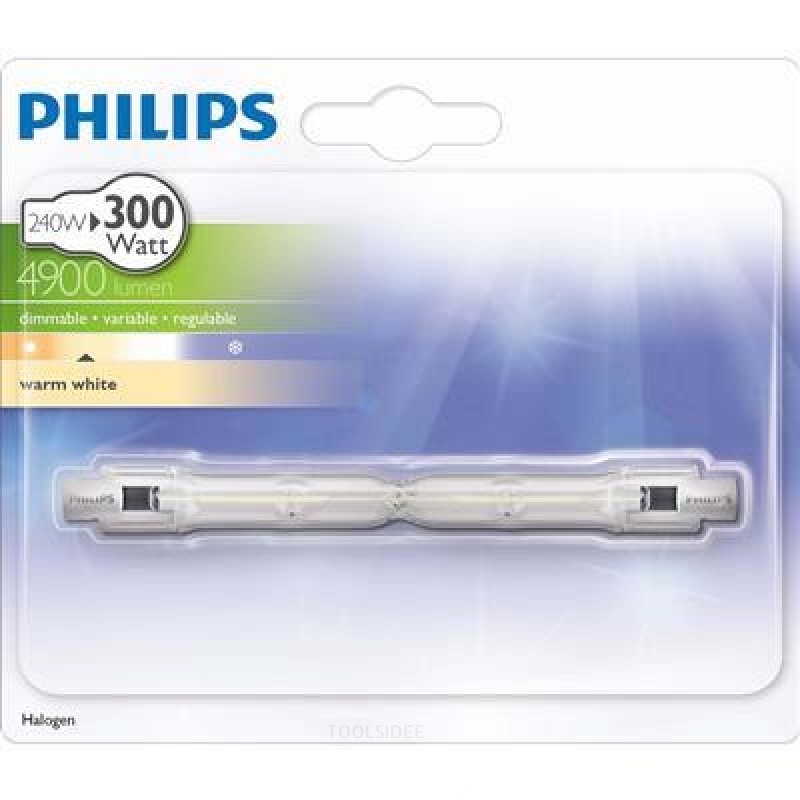 Philips Tubo alogeno 240W (300W) R7s WW, dimmerabile
