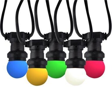 RELED Kabel 10m mit 10 Anschlüssen, IP44 RELED Kabel 10m mit 10 Anschlüssen, IP44