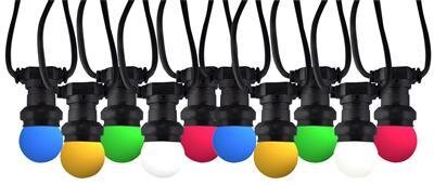 RELED Cord 20m with 20 fittings, IP44 RELED Cord 20m with 20 fittings, IP44