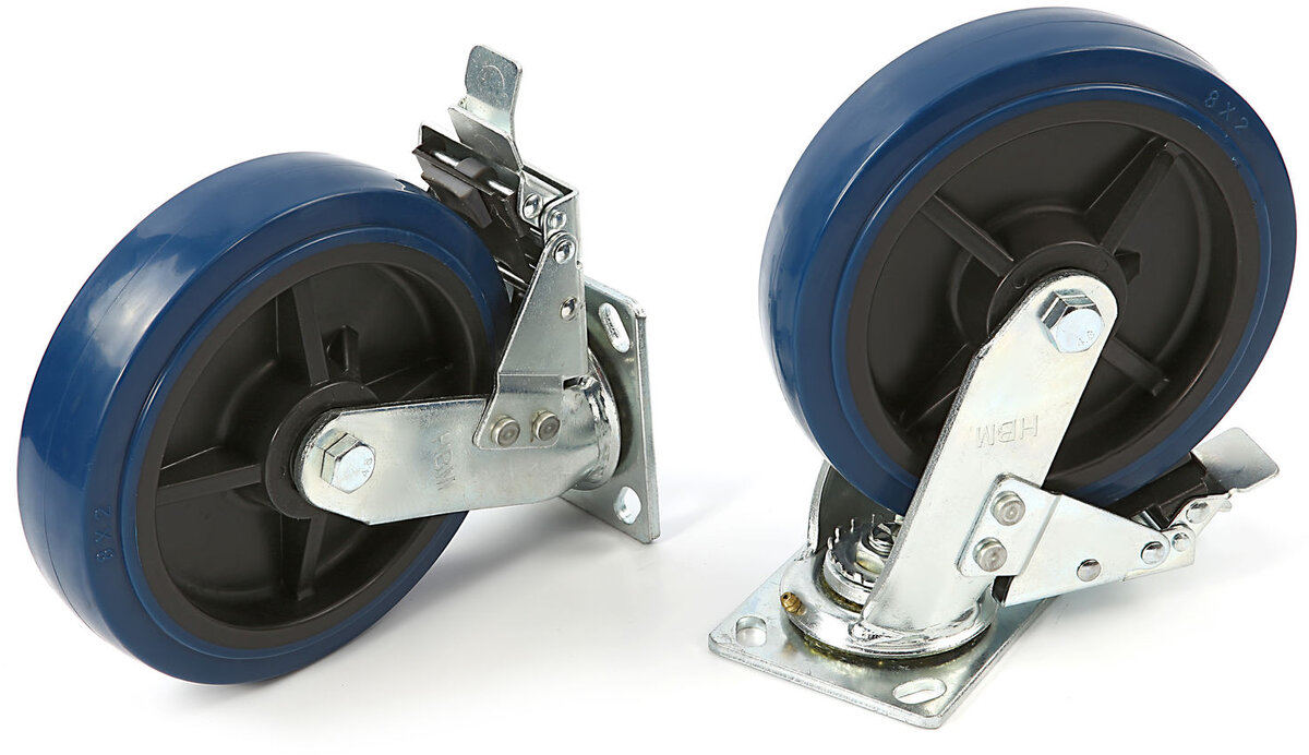 HBM Profi 200 mm. Dreiehjul med brems