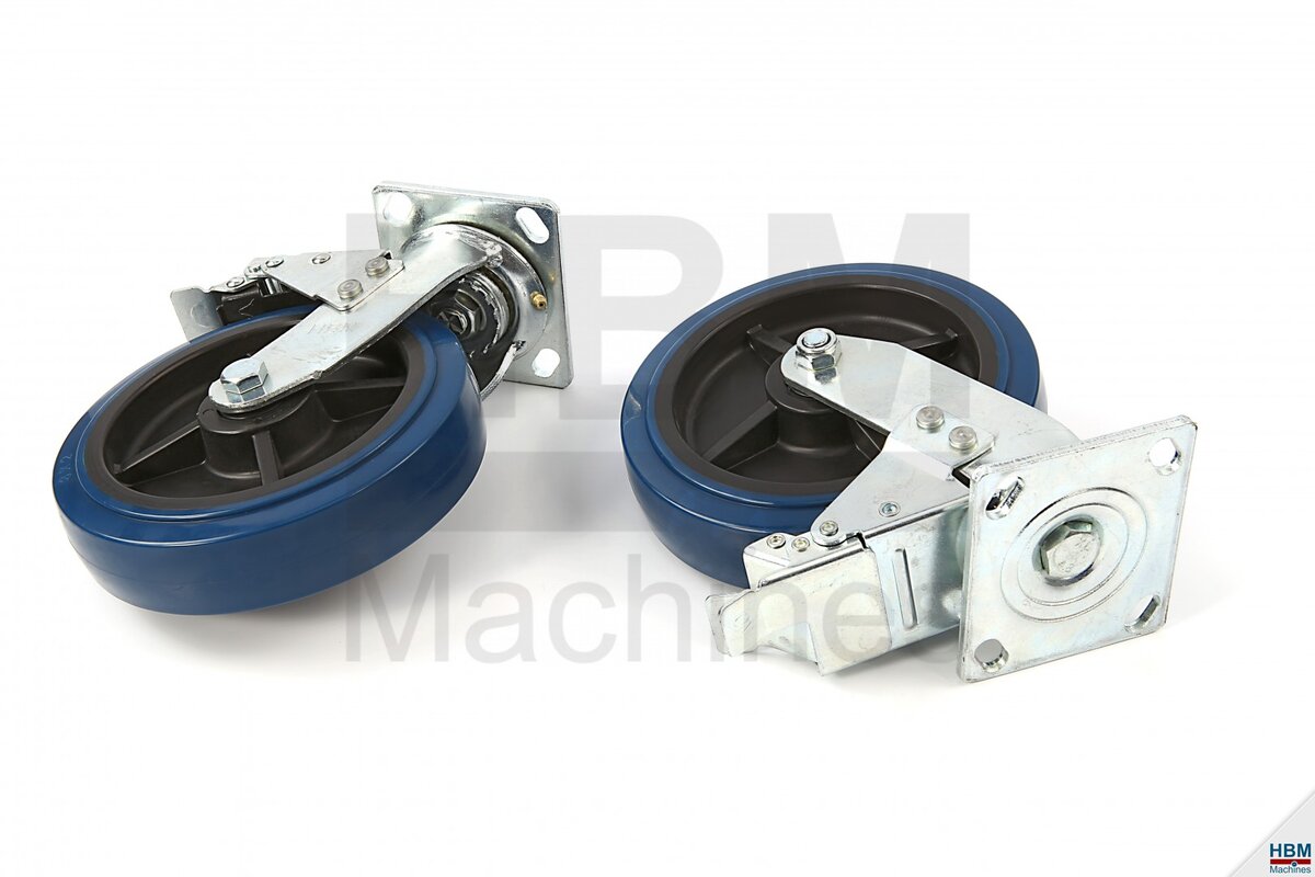 HBM Profi 200 mm. Dreiehjul med brems