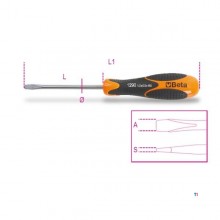 Beta screwdrivers for wrenches, made of stainless steel