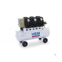 HBM 70 Liter Professional Low Noise Compressor - Model 2