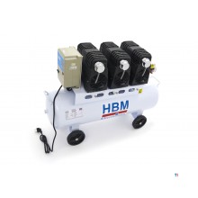 HBM 70 Liter Professional Low Noise Compressor - Model 2