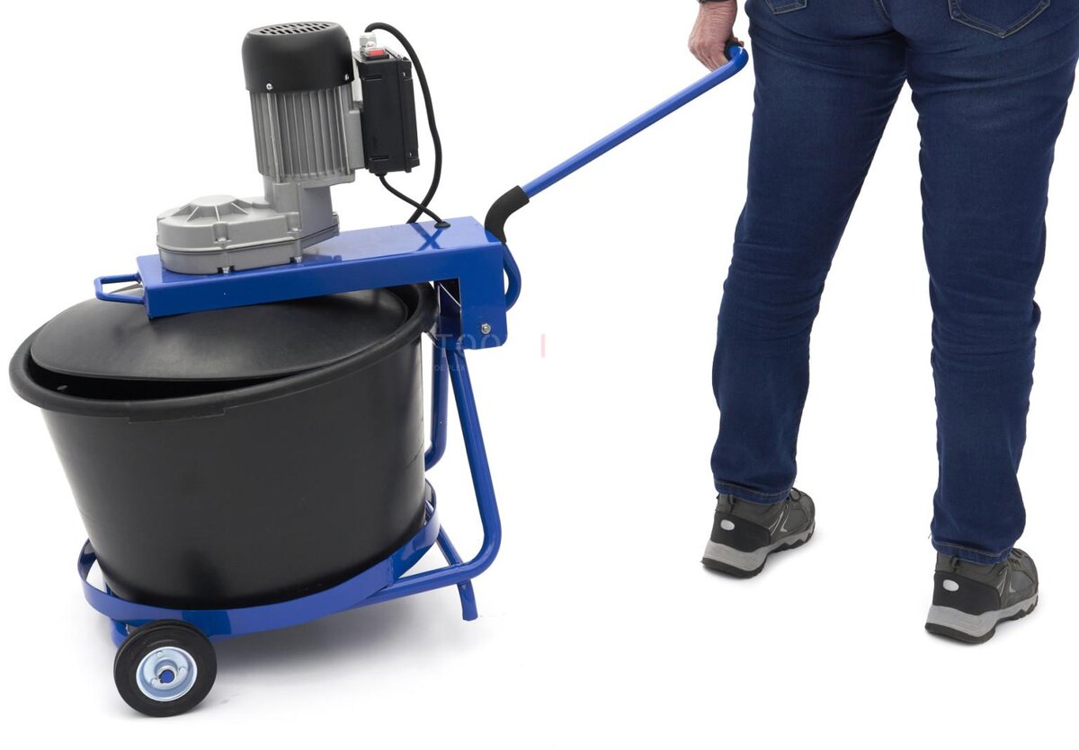 HBM 50 Liter Professionele Mixer, Mengmachine Voor Tegellijm, Cement, Verf, Vernis, Epoxyhars, Grind 