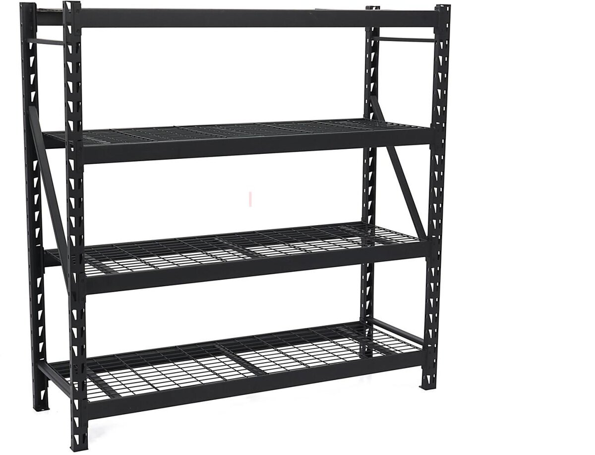 HBM Professional Steel Garage Rack with 4 x 200 KG. Steel Plateaus