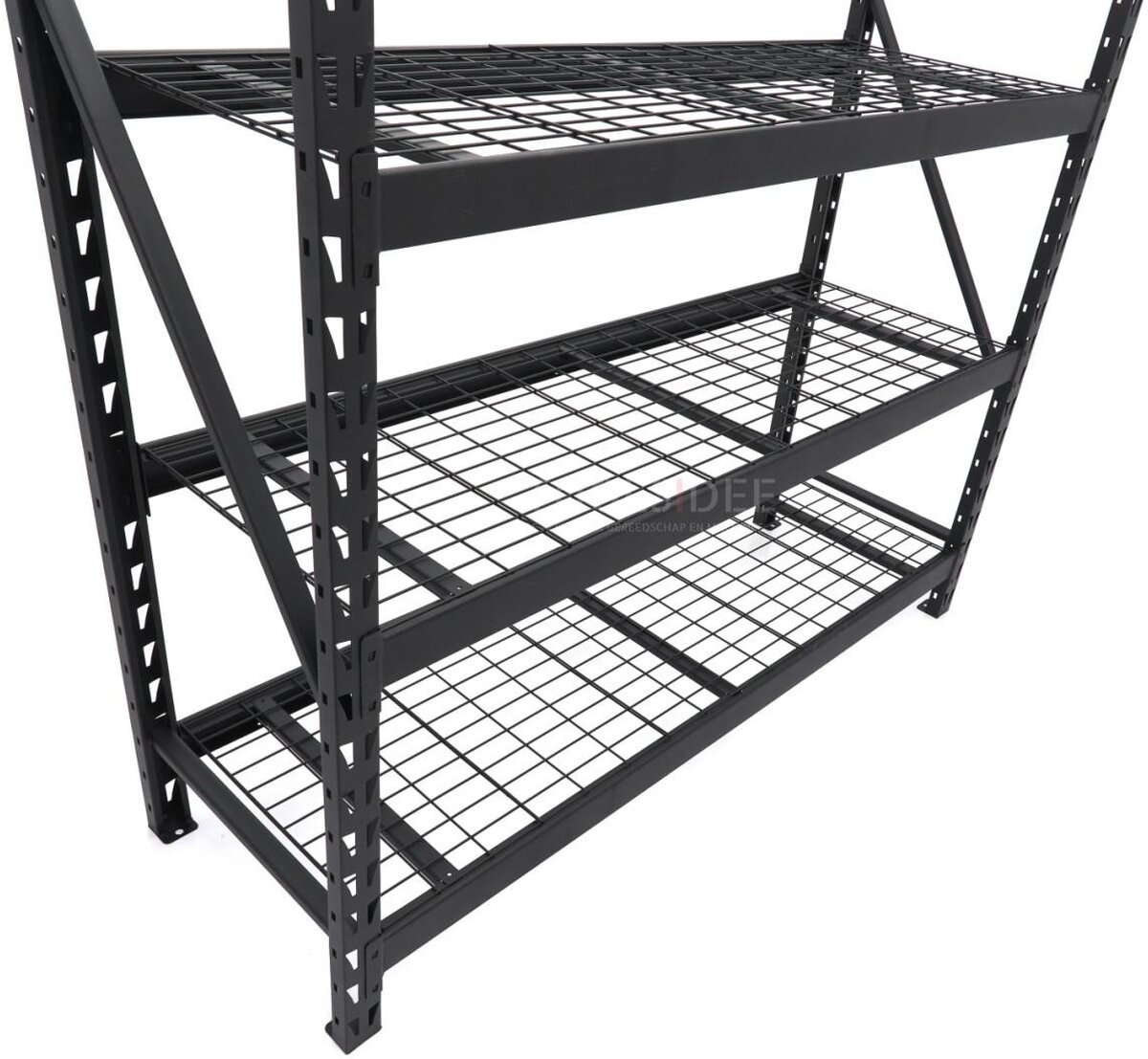 HBM Professional Steel Garage Rack with 4 x 200 KG. Steel Plateaus