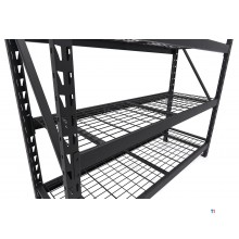 HBM Professional Steel Garage Rack with 4 x 200 KG. Steel Plateaus