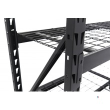 HBM Professional Steel Garage Rack with 4 x 200 KG. Steel Plateaus