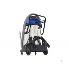 HBM 80 Litri 3000 W Aspirapolvere professionale da costruzione in acciaio inox con 3 motori