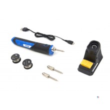 HBM Professional 3.6 Volt 8 Watt Soldering Iron on Battery Including 3 Soldering Tips