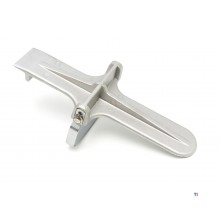 HBM Aluminium Pedallyft, justeringsverktyg för dörrar och gipsskivshiss. HBM Aluminium Pedallyft, justeringsverktyg för dörrar och gipsskivshiss.