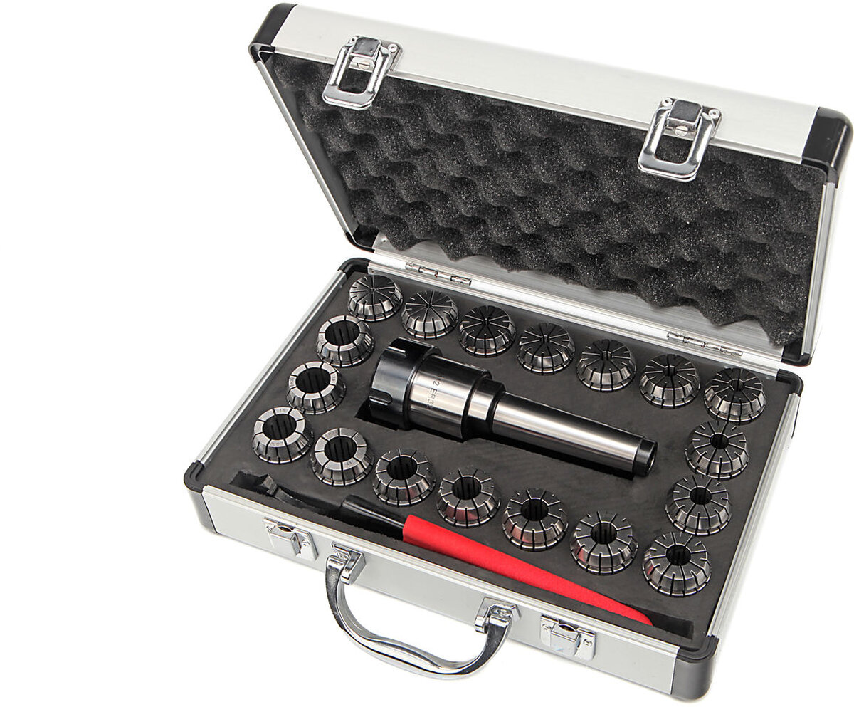 HBM 21-stykke MC / ISO ER32-kollettspiss sett